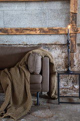 Boom 3 - Sitzer Sofa - braun/Mikrofaser - 3 - Sitzer Sofas - ALVAHOME
