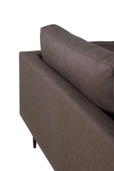 Boom 3 - Sitzer Sofa - braun/Mikrofaser - 3 - Sitzer Sofas - ALVAHOME