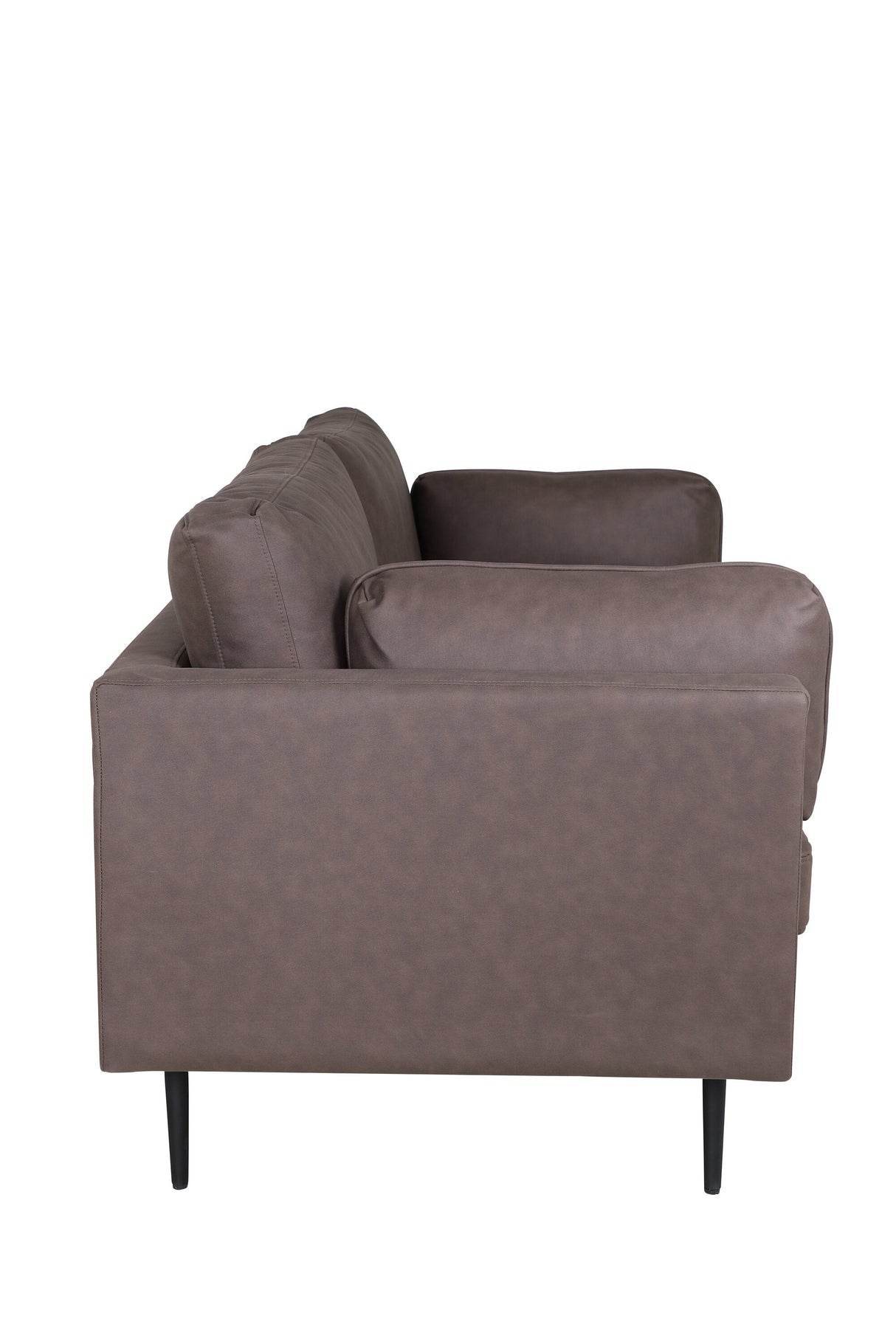 Boom 3 - Sitzer Sofa - braun/Mikrofaser - 3 - Sitzer Sofas - ALVAHOME