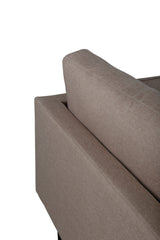Boom 3 - Sitzer Sofa - braun/Polyester - 3 - Sitzer Sofas - ALVAHOME