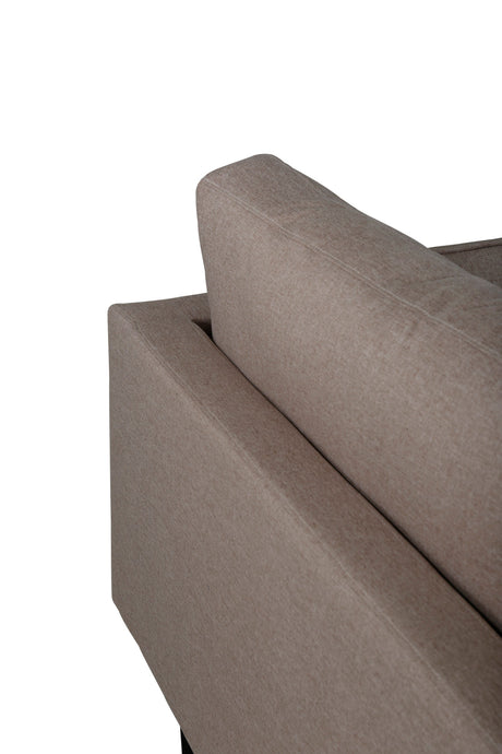 Boom 3 - Sitzer Sofa - braun/Polyester - 3 - Sitzer Sofas - ALVAHOME