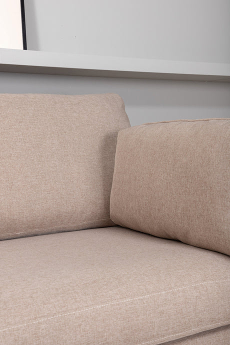 Boom 3 - Sitzer Sofa - braun/Polyester - 3 - Sitzer Sofas - ALVAHOME