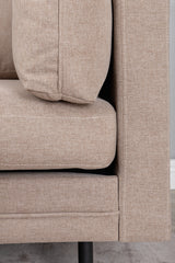 Boom 3 - Sitzer Sofa - braun/Polyester - 3 - Sitzer Sofas - ALVAHOME