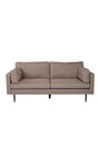 Boom 3 - Sitzer Sofa - braun/Polyester - 3 - Sitzer Sofas - ALVAHOME