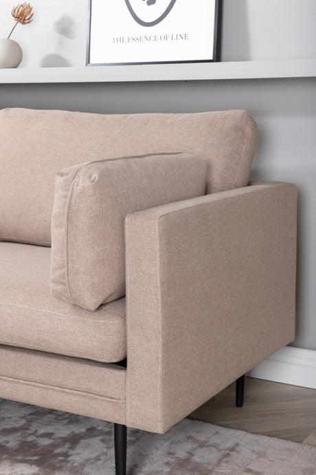 Boom 3 - Sitzer Sofa - braun/Polyester - 3 - Sitzer Sofas - ALVAHOME