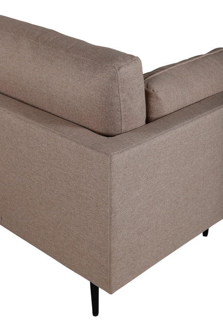 Boom 3 - Sitzer Sofa - braun/Polyester - 3 - Sitzer Sofas - ALVAHOME
