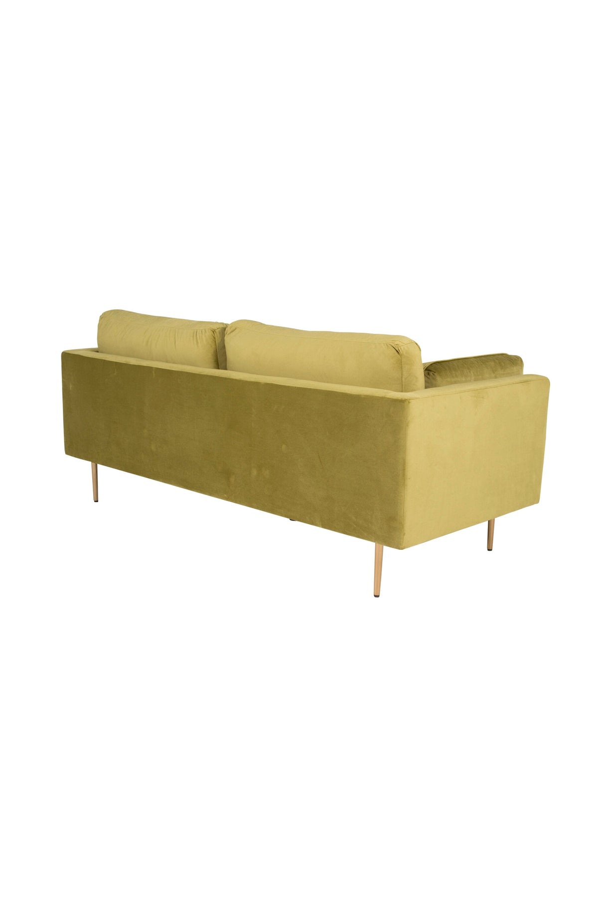 Boom 3 - Sitzer Sofa - grün/Polyester - Samt - 3 - Sitzer Sofas - ALVAHOME