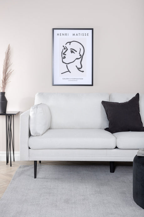 Boom 3 - Sitzer Sofa - hellbeige/Polyester - 3 - Sitzer Sofas - ALVAHOME