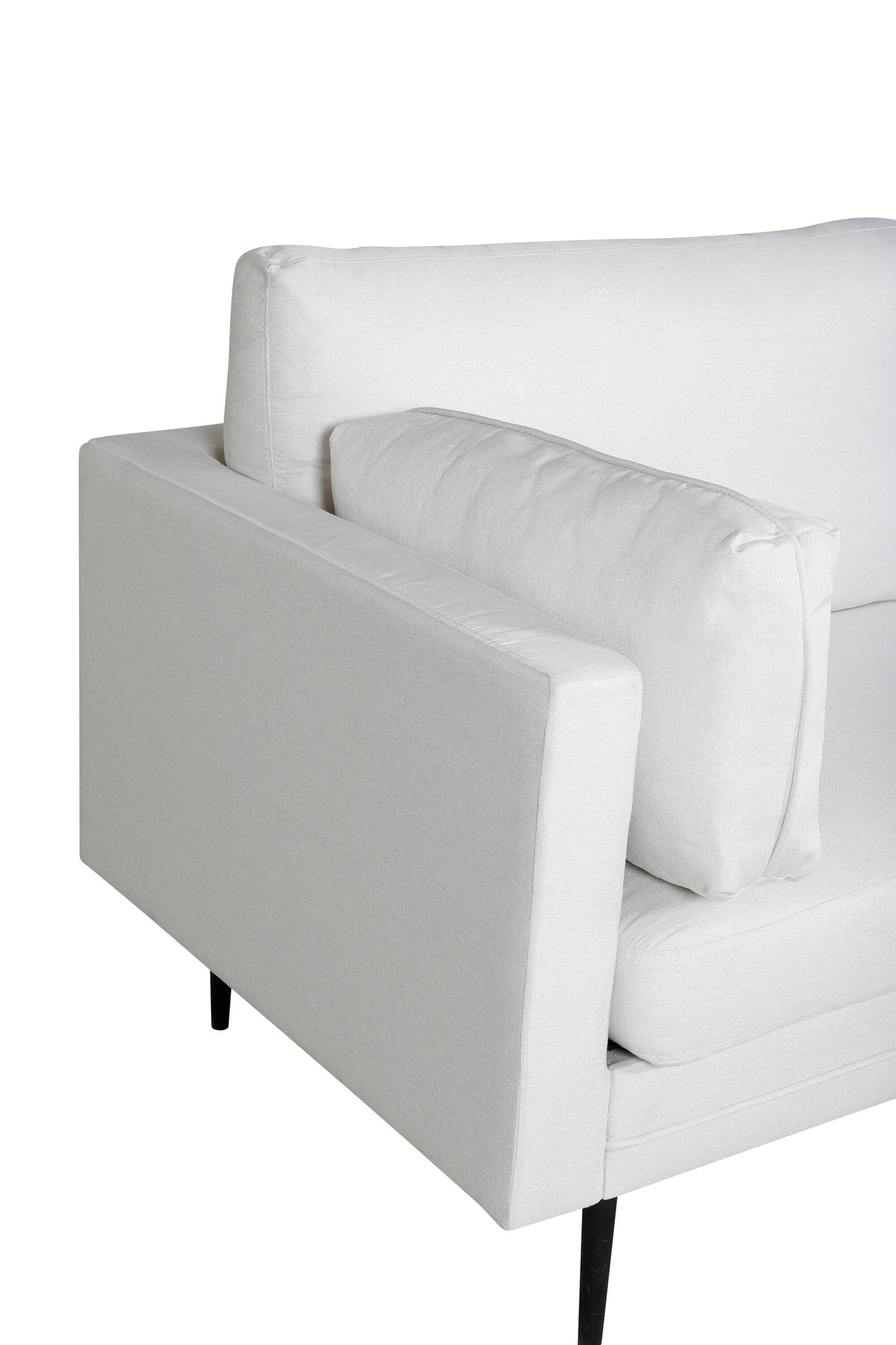 Boom 3 - Sitzer Sofa - hellbeige/Polyester - 3 - Sitzer Sofas - ALVAHOME