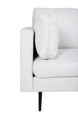 Boom 3 - Sitzer Sofa - hellbeige/Polyester - 3 - Sitzer Sofas - ALVAHOME