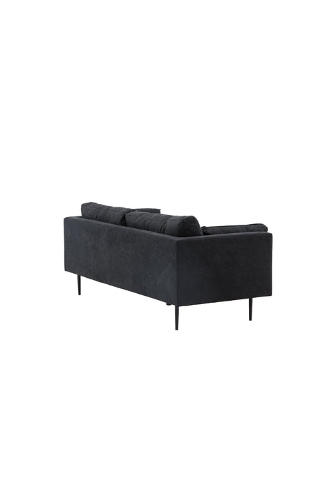 Boom 3 - Sitzer Sofa - schwarz/Polyester - Leinen - 3 - Sitzer Sofas - ALVAHOME