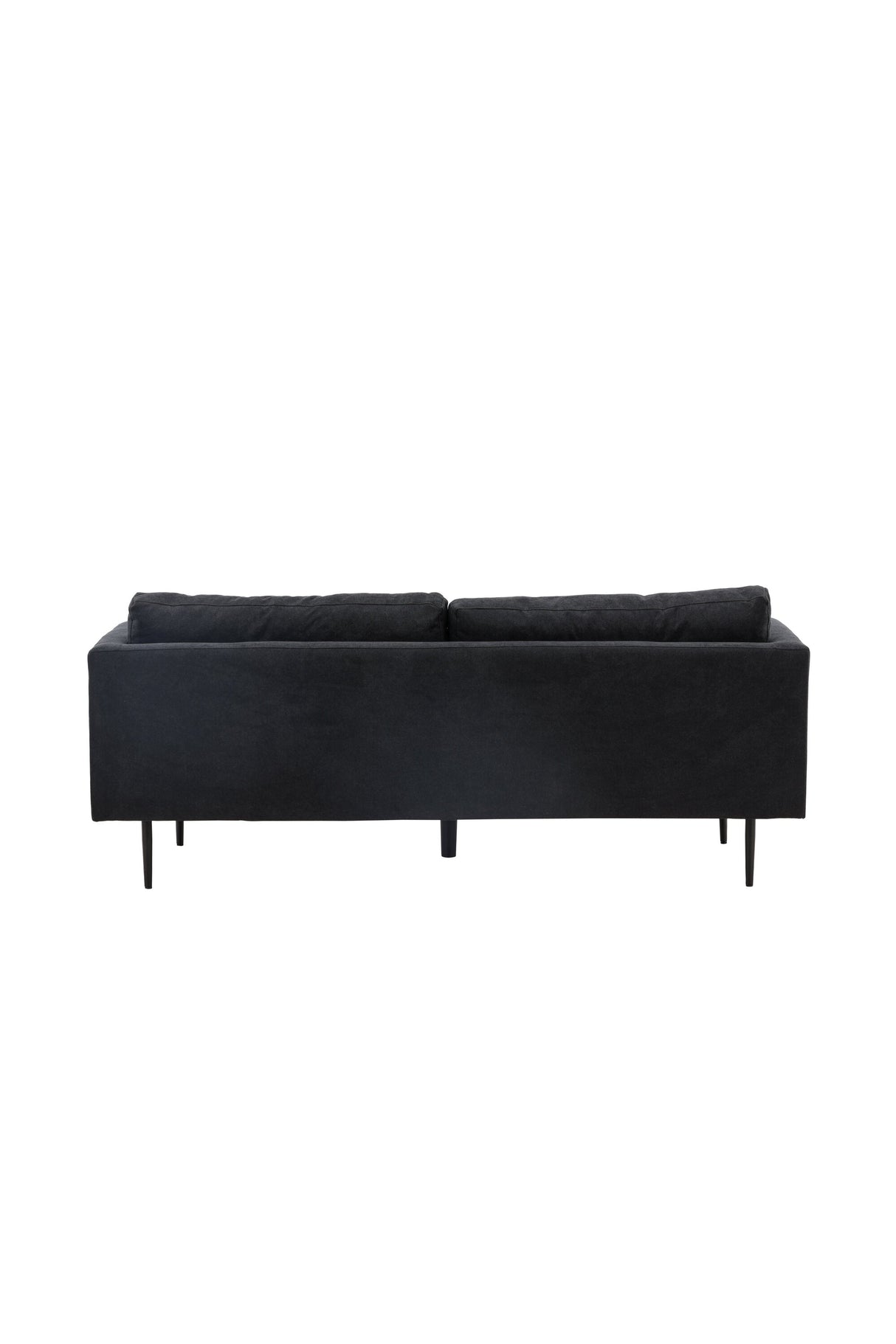 Boom 3 - Sitzer Sofa - schwarz/Polyester - Leinen - 3 - Sitzer Sofas - ALVAHOME