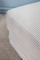 Boom Ottoman - beige/Polyester - Kord - Ottomane / Poufs - ALVAHOME