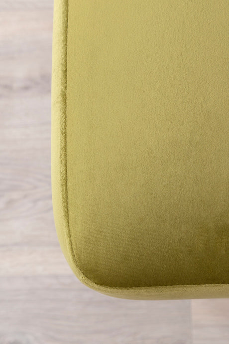 Boom Ottoman - grün/Polyester - Samt - Ottomane / Poufs - ALVAHOME