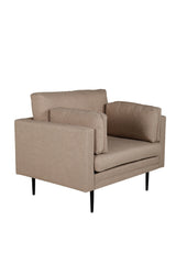 Boom Sessel - braun/Polyester - Sessel - ALVAHOME