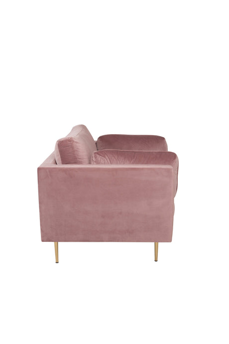 Boom Sessel - pink/Polyester - Samt - Sessel - ALVAHOME