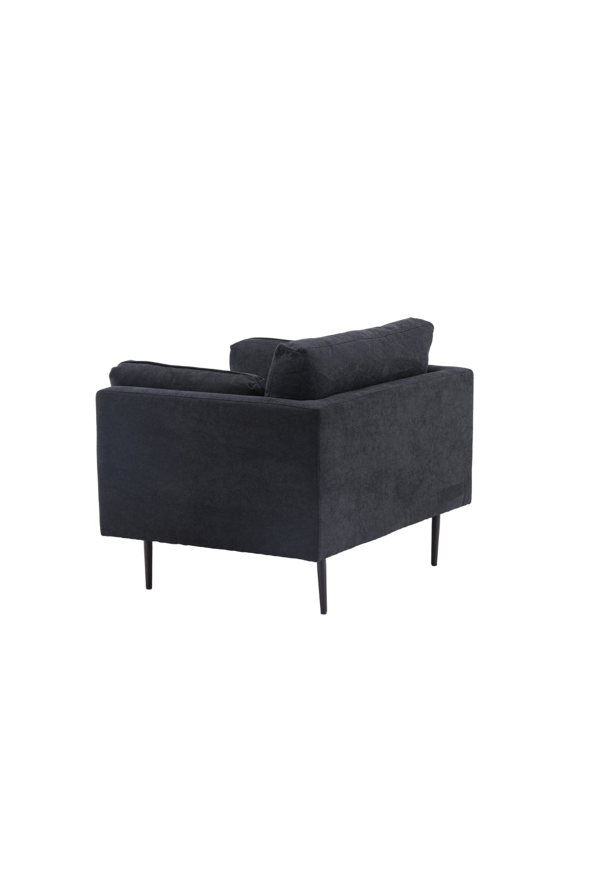 Boom Sessel - schwarz/Polyester - Leinen - Sessel - ALVAHOME