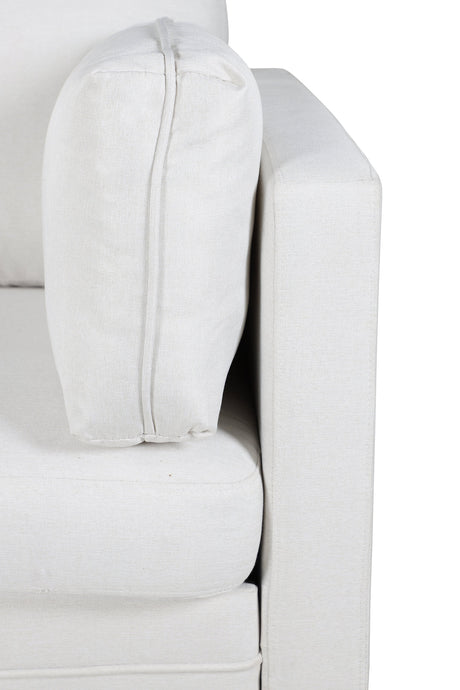 Boom Sessel - weiß/Polyester - Sessel - ALVAHOME
