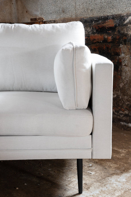 Boom Sessel - weiß/Polyester - Sessel - ALVAHOME