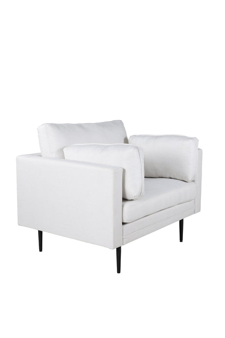Boom Sessel - weiß/Polyester - Sessel - ALVAHOME