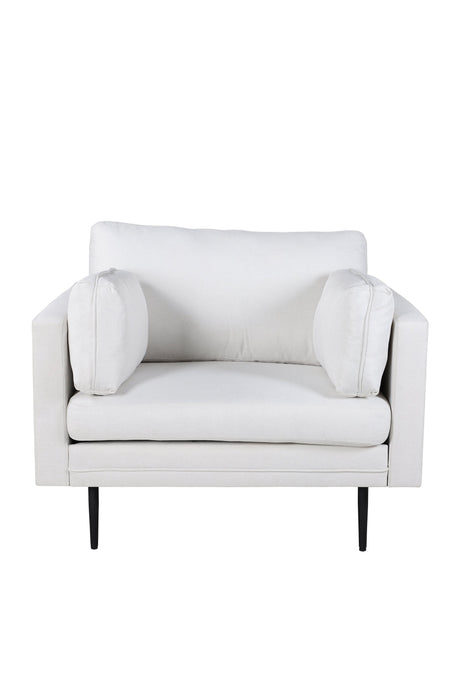Boom Sessel - weiß/Polyester - Sessel - ALVAHOME