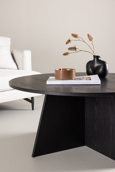 Bootcut Couchtisch - schwarz/MDF - Couchtische - ALVAHOME