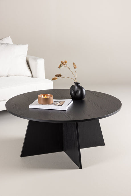 Bootcut Couchtisch - schwarz/MDF - Couchtische - ALVAHOME
