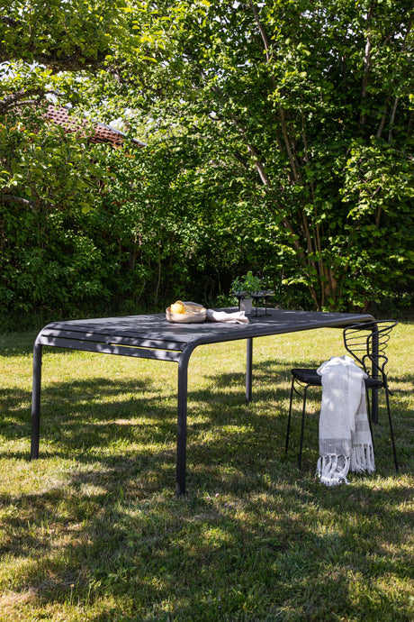 Borneo Outdoor - Esstisch rechteckig - anthrazit/Aluminum - Outdoor - Esstische (rechteckig) - ALVAHOME
