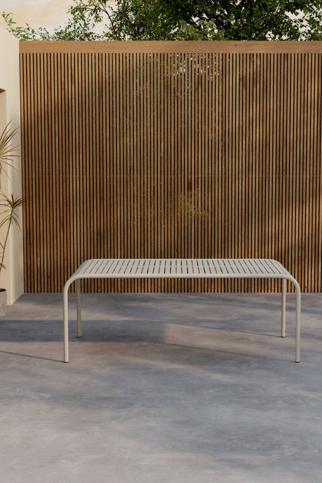 Borneo Outdoor - Esstisch rechteckig - beige/Aluminum - Outdoor - Esstische (rechteckig) - ALVAHOME