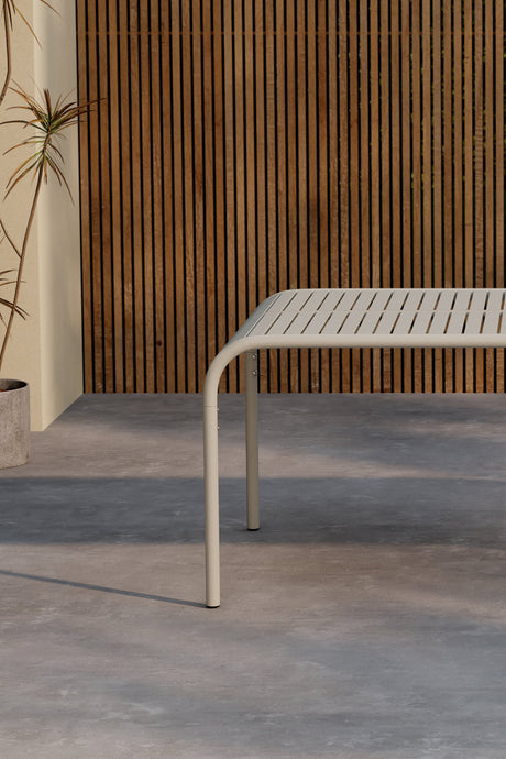 Borneo Outdoor - Esstisch rechteckig - beige/Aluminum - Outdoor - Esstische (rechteckig) - ALVAHOME