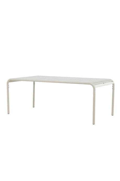 Borneo Outdoor - Esstisch rechteckig - beige/Aluminum - Outdoor - Esstische (rechteckig) - ALVAHOME