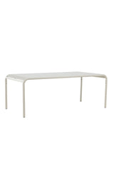 Borneo Outdoor - Esstisch rechteckig - beige/Aluminum - Outdoor - Esstische (rechteckig) - ALVAHOME