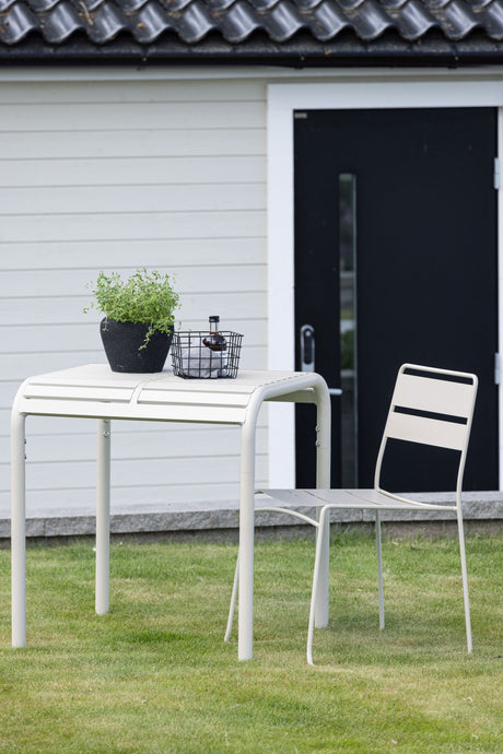 Borneo Outdoor - Tisch - beige/Aluminum - Outdoor - Tische - ALVAHOME