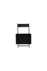 Borneo Outdoor - Tisch - schwarz/Stahl - Outdoor - Tische - ALVAHOME