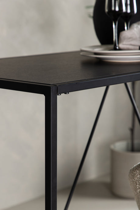 Brea Bartisch - schwarz/MDF - Bartische - ALVAHOME