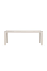 Break Outdoor - Esstisch rechteckig - beige/Aluminum - Outdoor - Esstische (rechteckig) - ALVAHOME