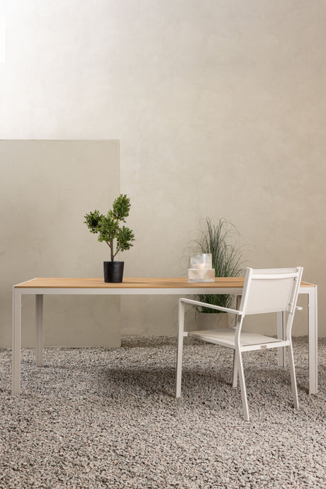 Break Outdoor - Esstisch rechteckig - beige/Aluminum - Outdoor - Esstische (rechteckig) - ALVAHOME