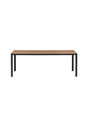 Break Outdoor - Esstisch rechteckig - natur/Aluminum - Outdoor - Esstische (rechteckig) - ALVAHOME