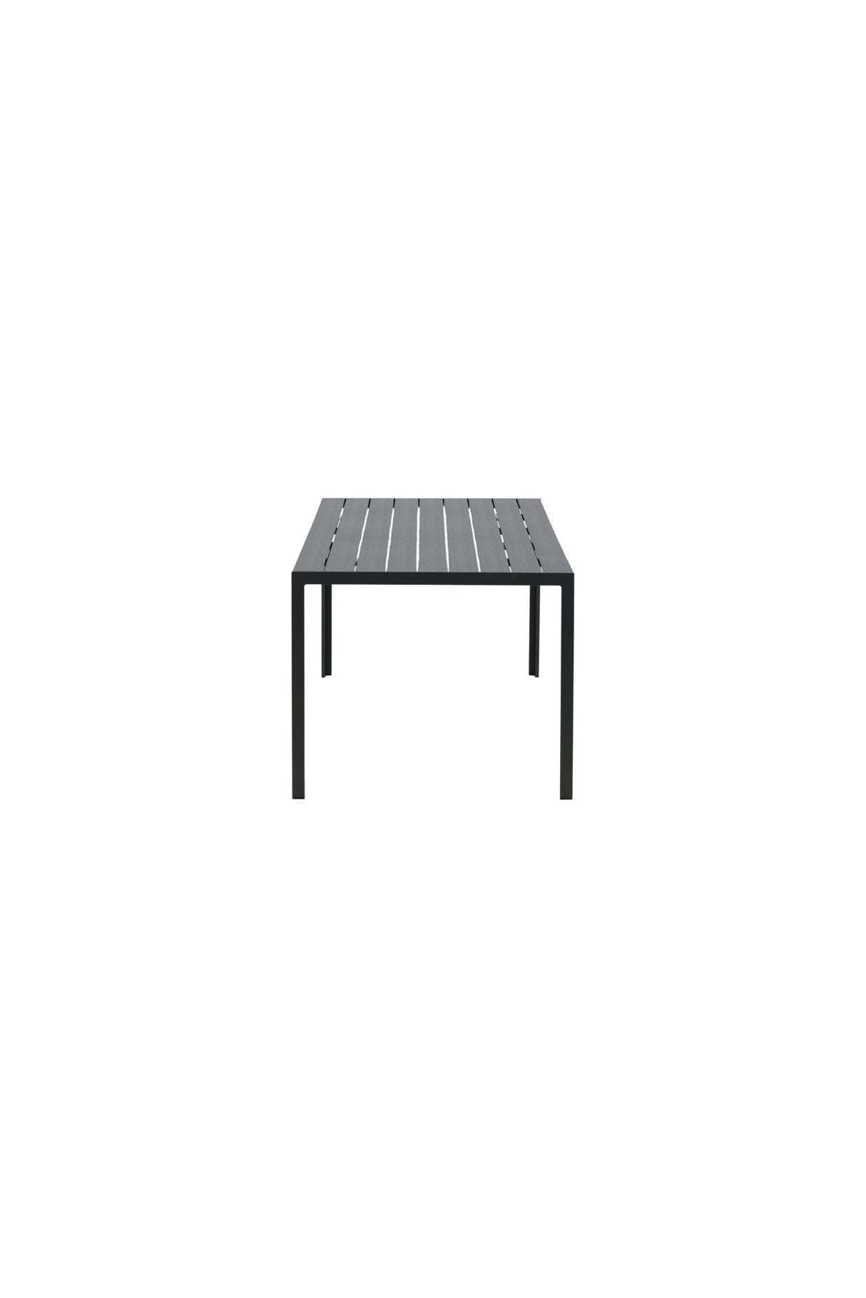 Break Outdoor - Esstisch rechteckig - schwarz/Aintwood - Outdoor - Esstische (rechteckig) - ALVAHOME