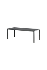 Break Outdoor - Esstisch rechteckig - schwarz/Aintwood - Outdoor - Esstische (rechteckig) - ALVAHOME