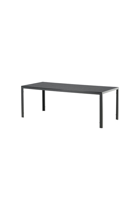 Break Outdoor - Esstisch rechteckig - schwarz/Aintwood - Outdoor - Esstische (rechteckig) - ALVAHOME