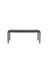 Break Outdoor - Esstisch rechteckig - schwarz/Aintwood - Outdoor - Esstische (rechteckig) - ALVAHOME