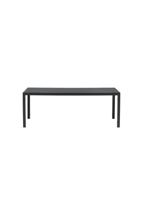 Break Outdoor - Esstisch rechteckig - schwarz/Aintwood - Outdoor - Esstische (rechteckig) - ALVAHOME