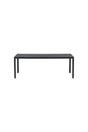 Break Outdoor - Esstisch rechteckig - schwarz/Aintwood - Outdoor - Esstische (rechteckig) - ALVAHOME