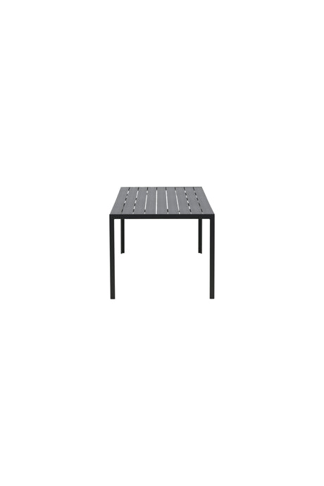 Break Outdoor - Esstisch rechteckig - schwarz/Aintwood - Outdoor - Esstische (rechteckig) - ALVAHOME
