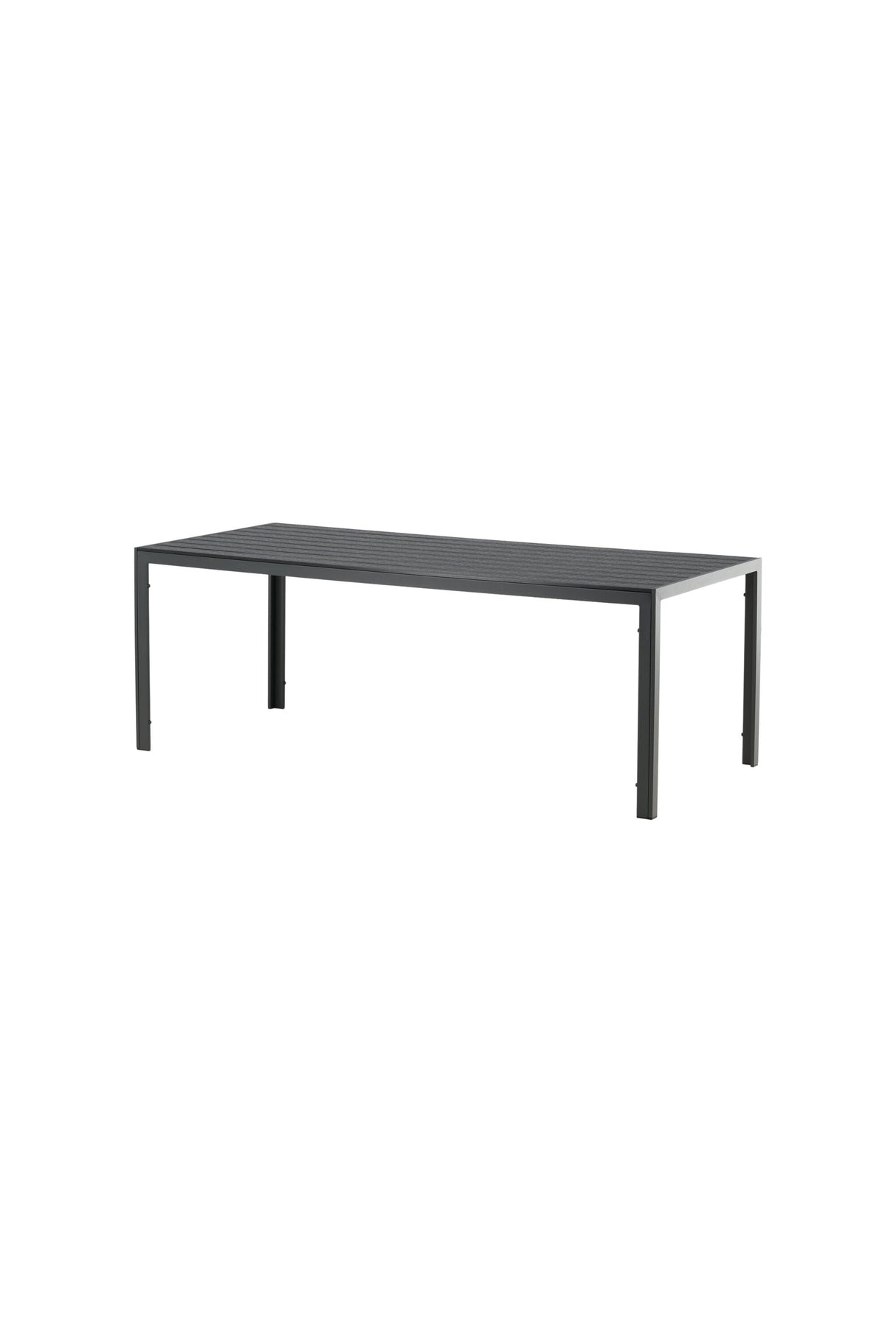 Break Outdoor - Esstisch rechteckig - schwarz/Aintwood - Outdoor - Esstische (rechteckig) - ALVAHOME