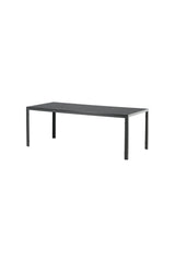 Break Outdoor - Esstisch rechteckig - schwarz/Aintwood - Outdoor - Esstische (rechteckig) - ALVAHOME