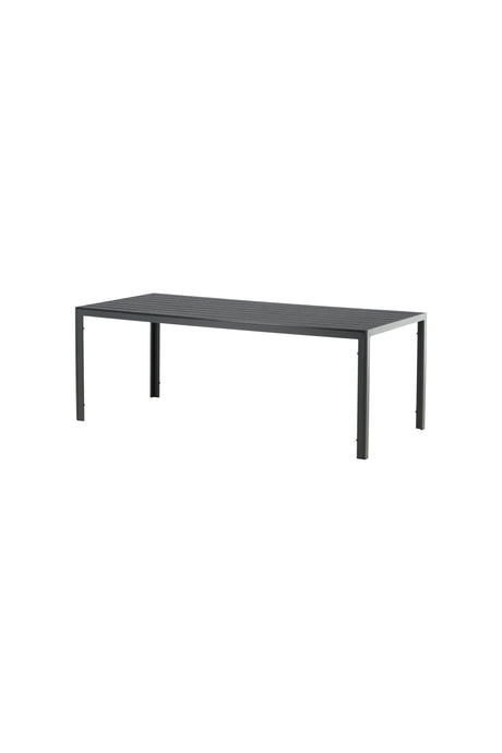 Break Outdoor - Esstisch rechteckig - schwarz/Aintwood - Outdoor - Esstische (rechteckig) - ALVAHOME