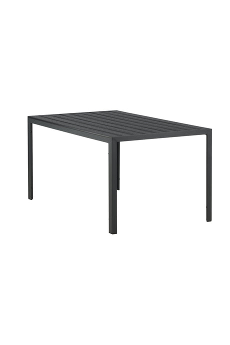 Break Outdoor - Esstisch rechteckig - schwarz/Aluminum - Outdoor - Esstische (rechteckig) - ALVAHOME