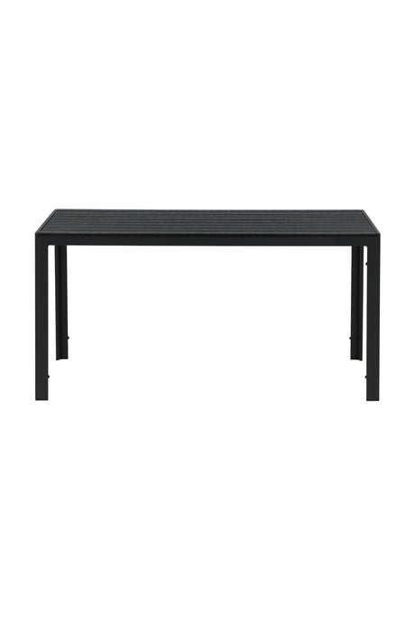 Break Outdoor - Esstisch rechteckig - schwarz/Aluminum - Outdoor - Esstische (rechteckig) - ALVAHOME